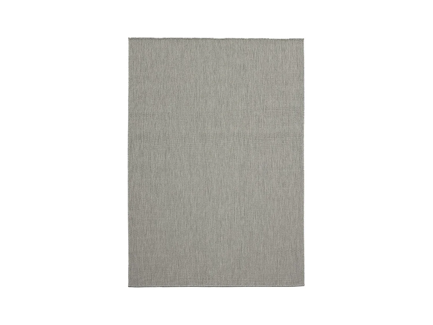 Tapis extérieur 160x220 tissé kilim gris GEGIA