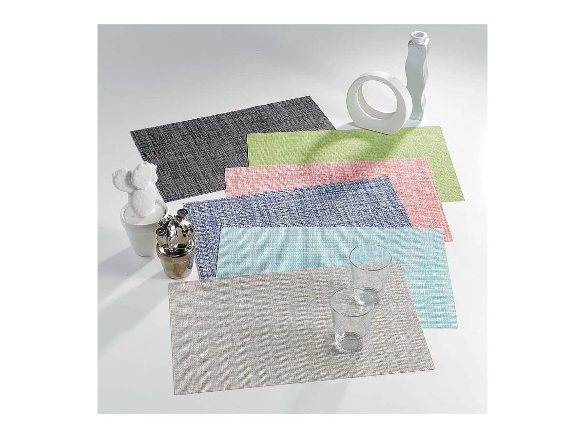 Set de Table "Punto" 30x45cm Noir