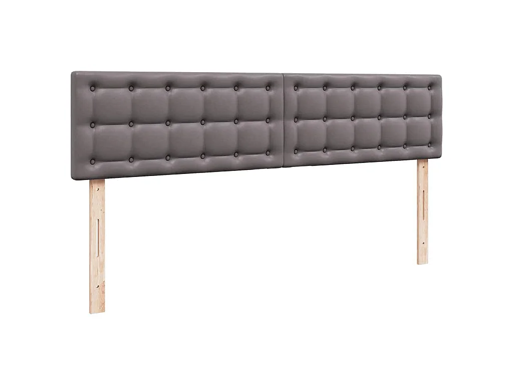 Cadre de lit ottoman avec matelas gris 200x200 cm similicuir