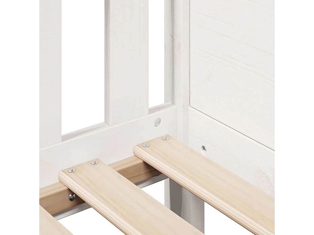Cadre de lit enfant avec tiroirs sans matelas 70x140 cm bois