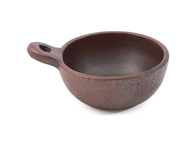 Die Ethnic Schale Mit Henkel - Terrakotta - S