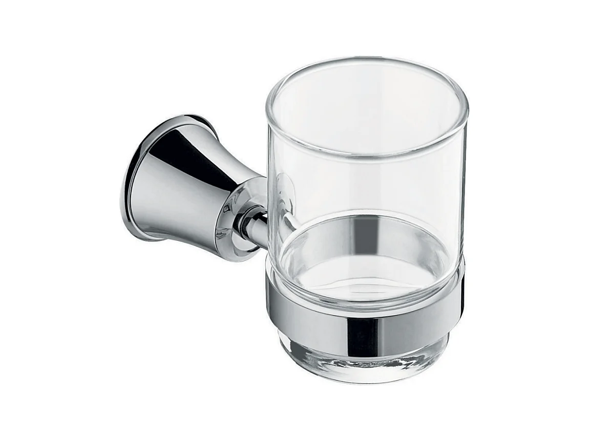 Porte verre mural PAINI Lady's Chromé