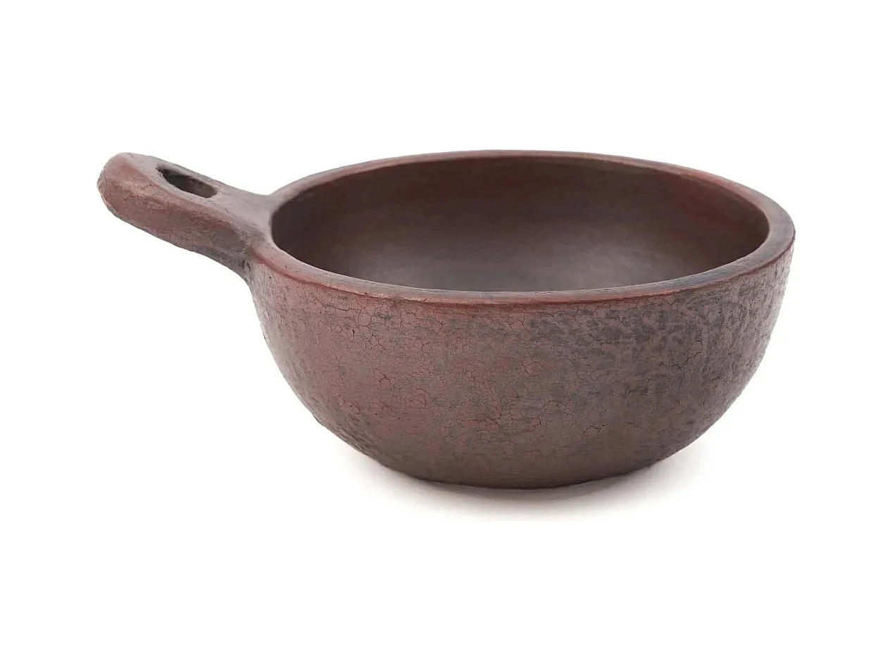 Le Bol Ethnique Avec Poignée - Terre Cuite - M