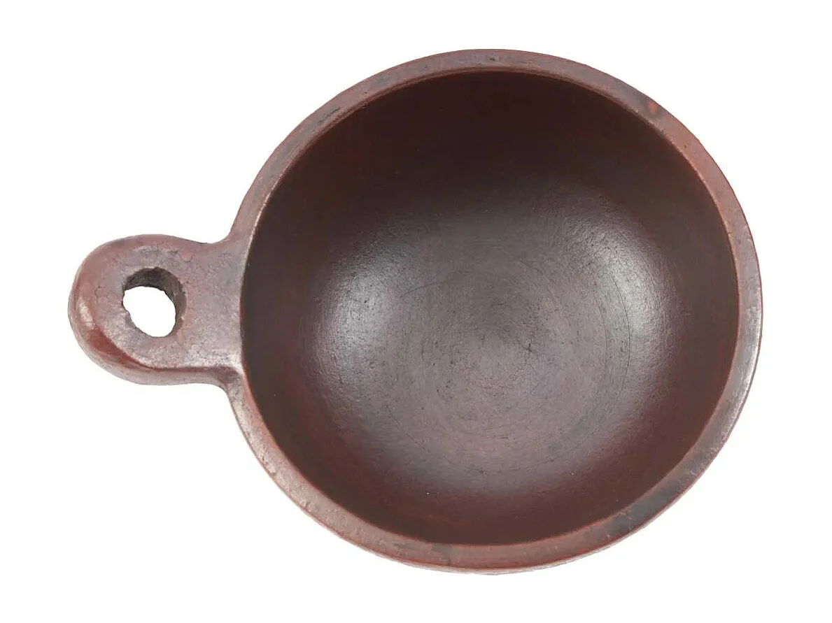 Le Bol Ethnique Avec Poignée - Terre Cuite - M