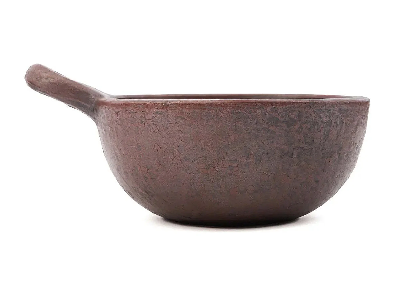 Le Bol Ethnique Avec Poignée - Terre Cuite - M