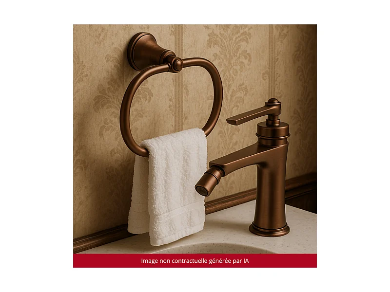 Porte serviette anneau PAINI Lady's auburn