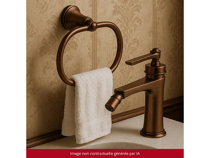 Porte serviette anneau PAINI Lady's auburn