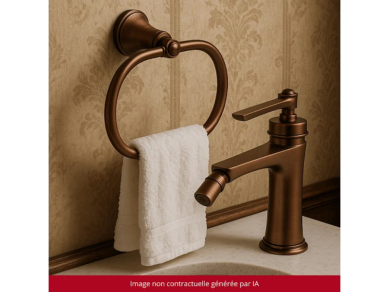 Porte serviette anneau PAINI Lady's auburn