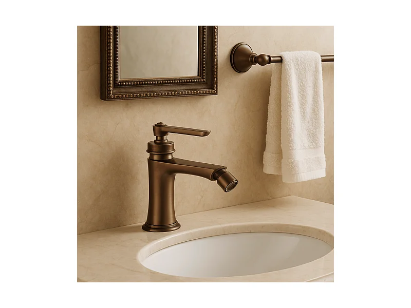 Porte serviette 1 barre PAINI Lady's auburn