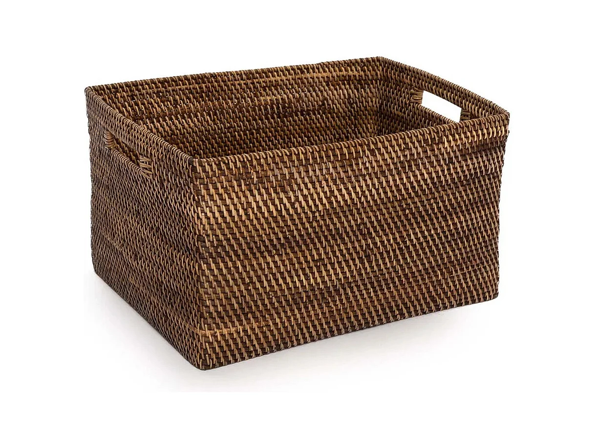 Le Panier à Magazines Colonial - Brun Naturel - XL
