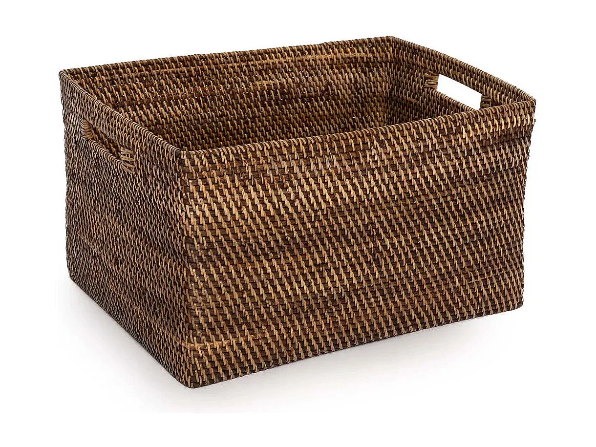 Le Panier à Magazines Colonial - Brun Naturel - XL