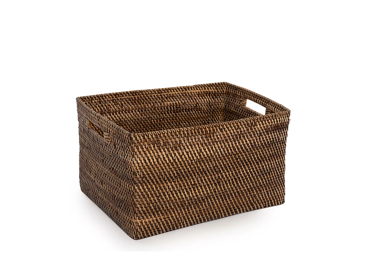 Le Panier à Magazines Colonial - Brun Naturel - XL