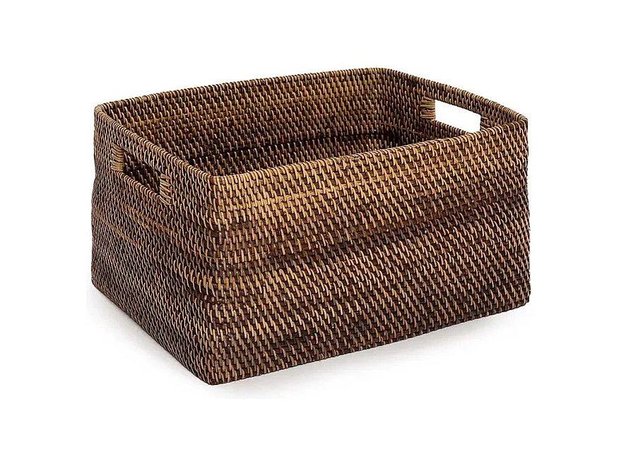 Le Panier À Magazines Colonial - Brun Naturel - M