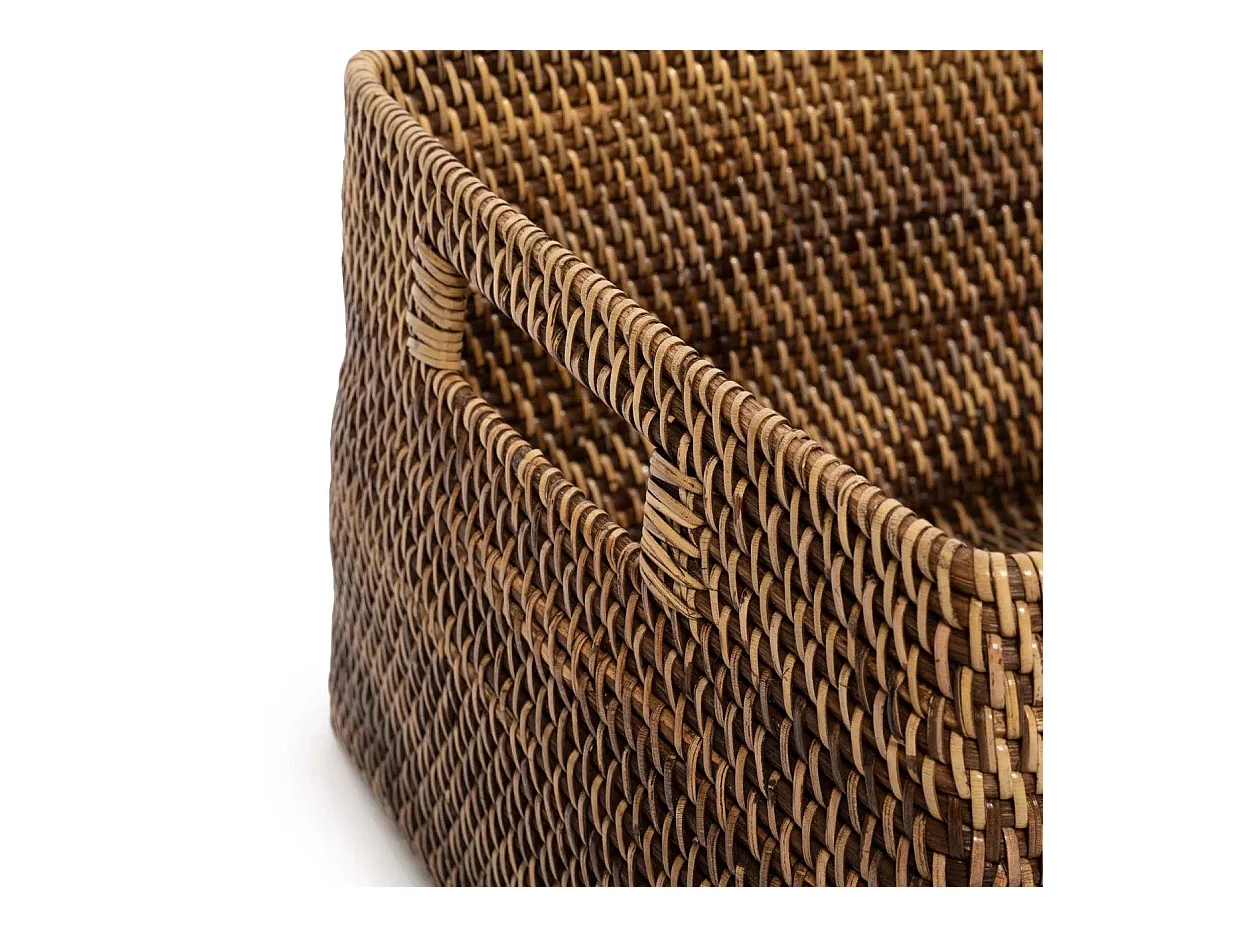 Le Panier À Magazines Colonial - Brun Naturel - M