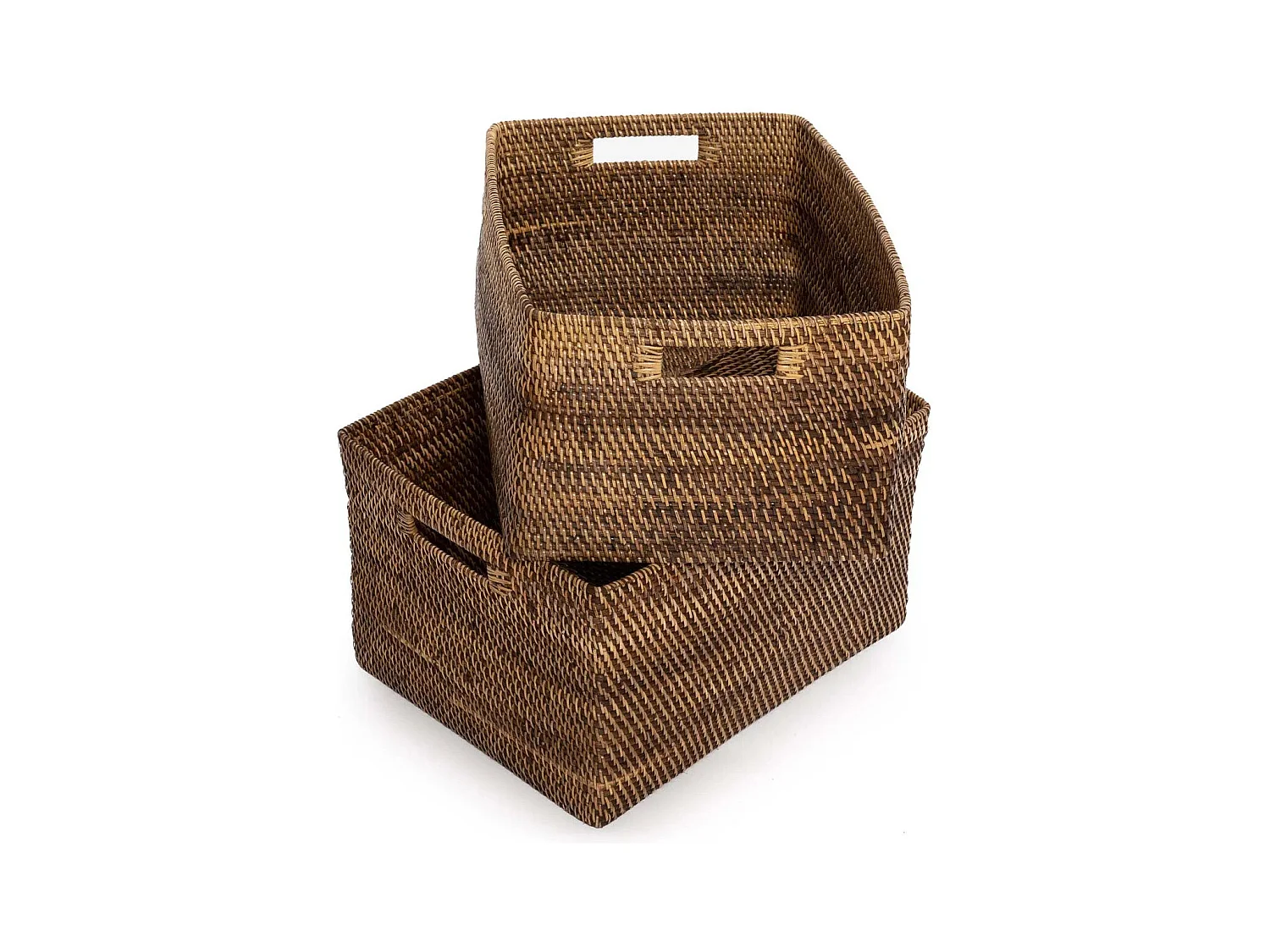 Le Panier À Magazines Colonial - Brun Naturel - M