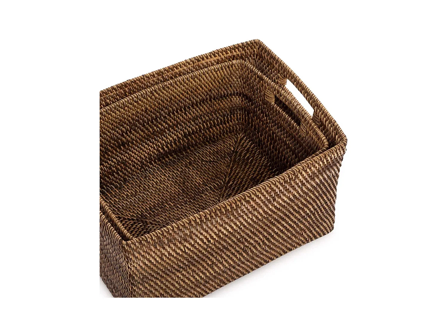 Le Panier À Magazines Colonial - Brun Naturel - M