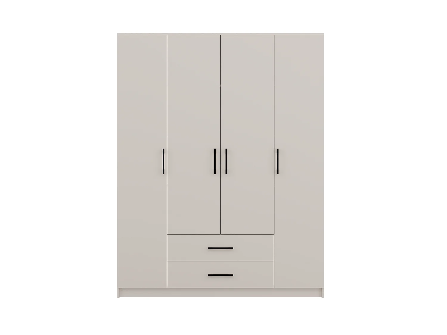 Szafa Romana 160 | Kaszmir | 160x52x205 cm | 2 Drzwi 2 Szuflady