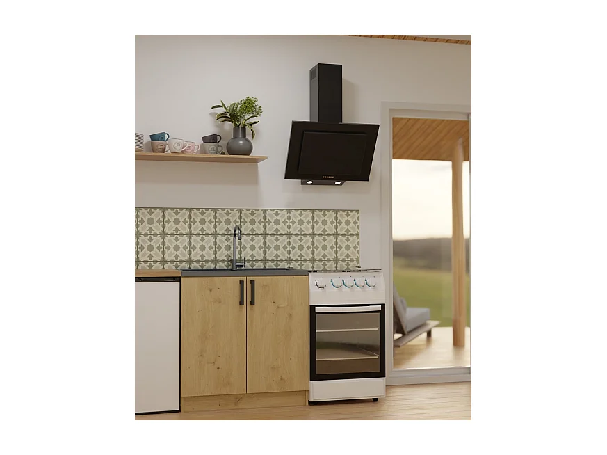 Szafka Kuchenna KATIA D-80 | Dąb Artisan | 80x45,5x82 cm | Uniwersalna