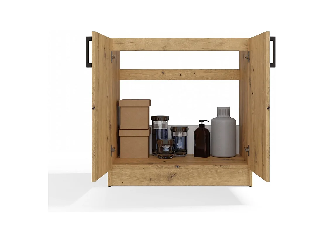 Szafka Kuchenna KATIA D-80 | Dąb Artisan | 80x45,5x82 cm | Uniwersalna