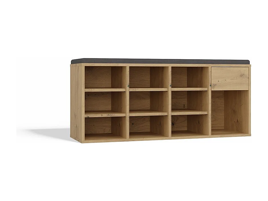 TALLIN – Schuhschrank – 35x110x49 cm – Eiche Artisan – Für den Flur