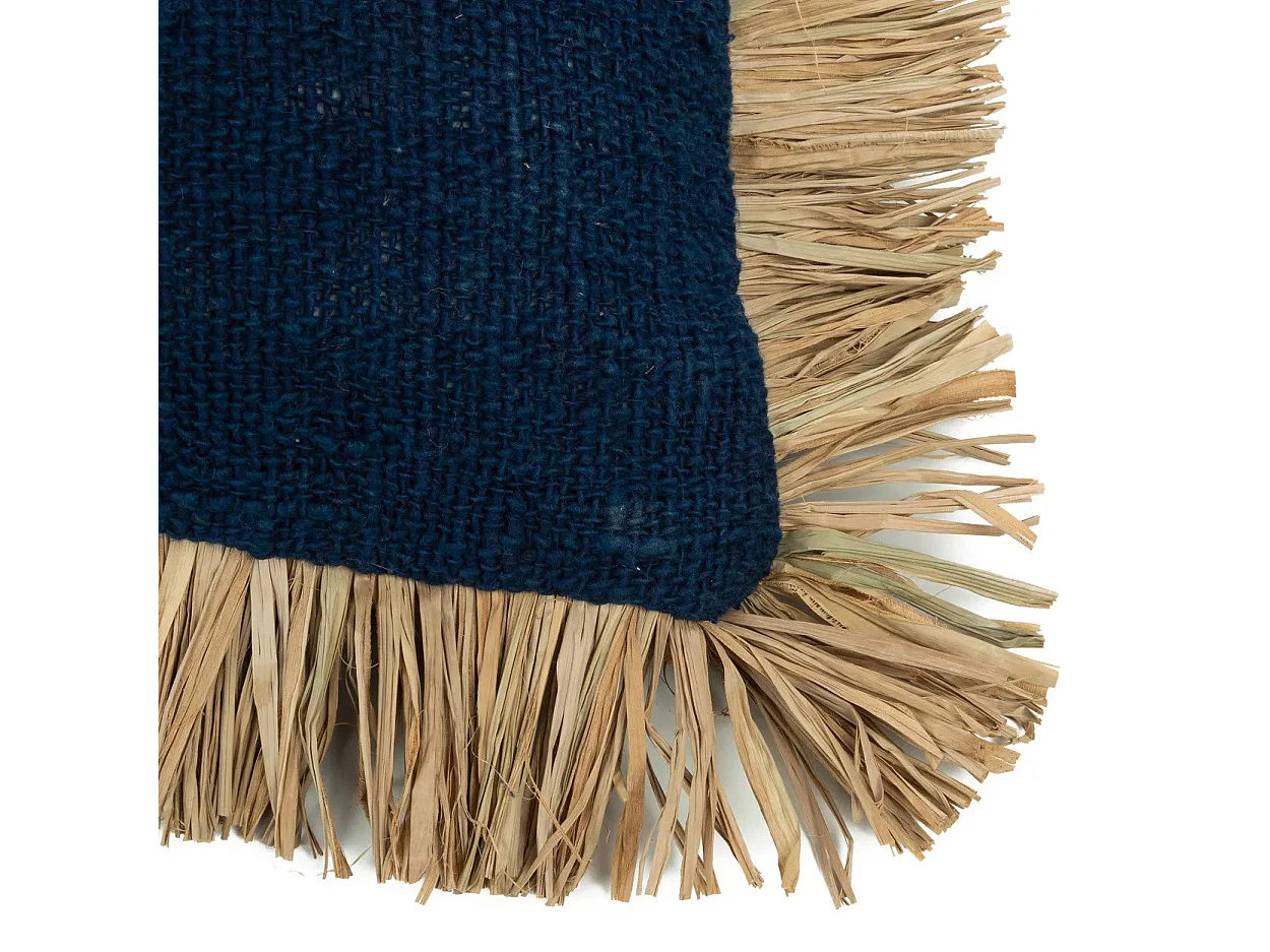 La Housse De Coussin Saint Tropez - Bleu Naturel - 30x50