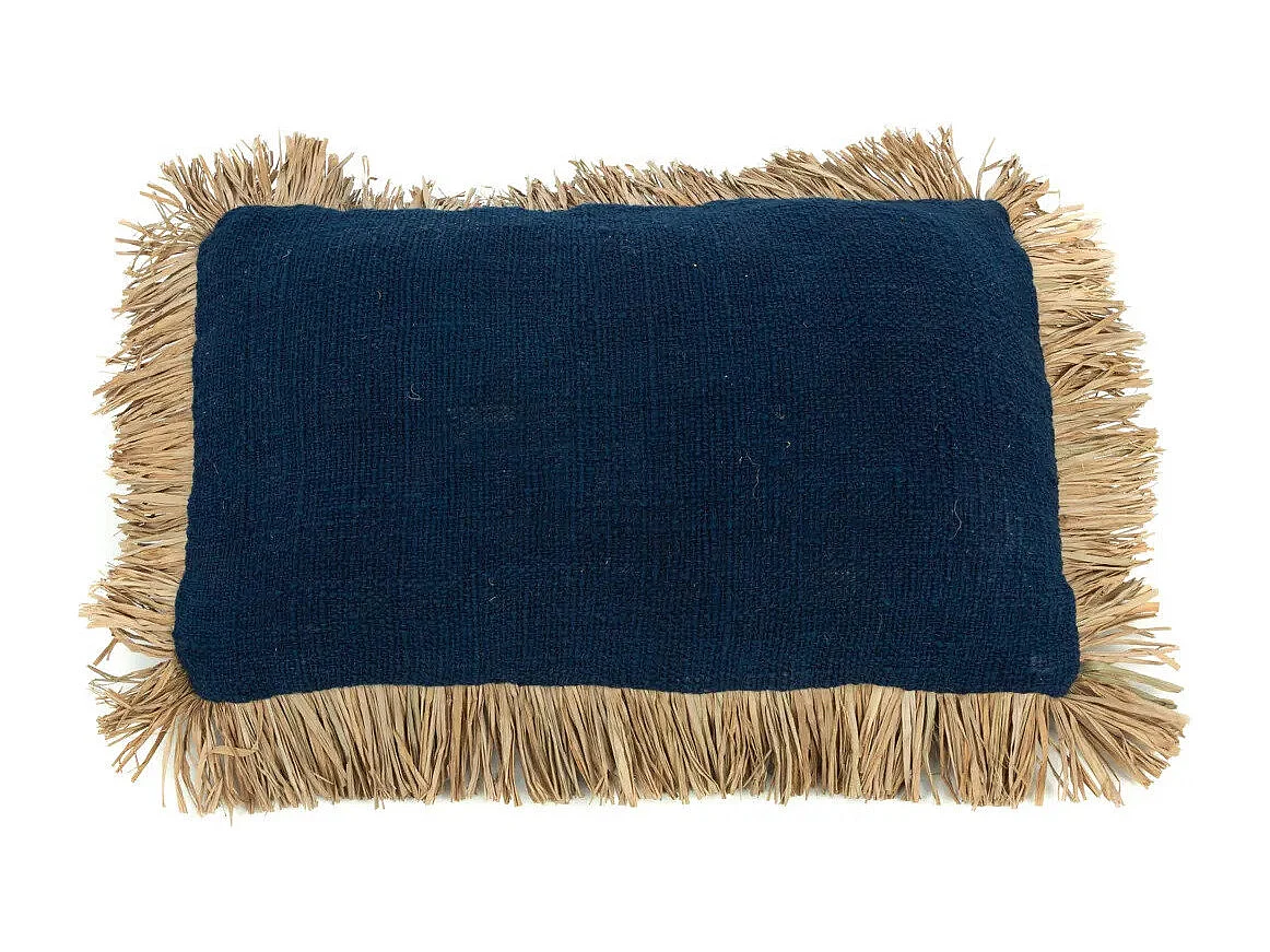 La Housse De Coussin Saint Tropez - Bleu Naturel - 30x50