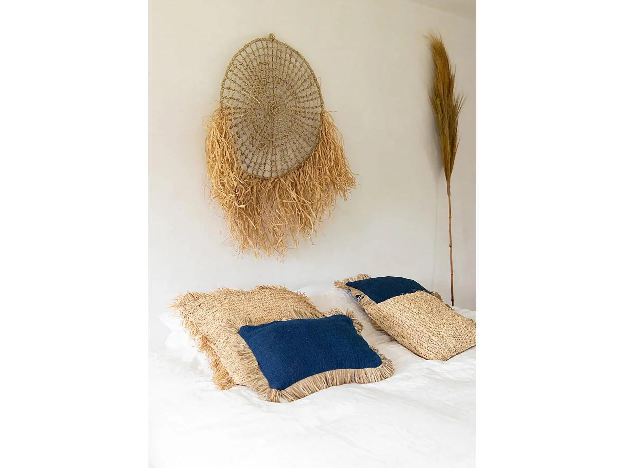 Il Copricuscino Saint Tropez - Blu Naturale - 30x50