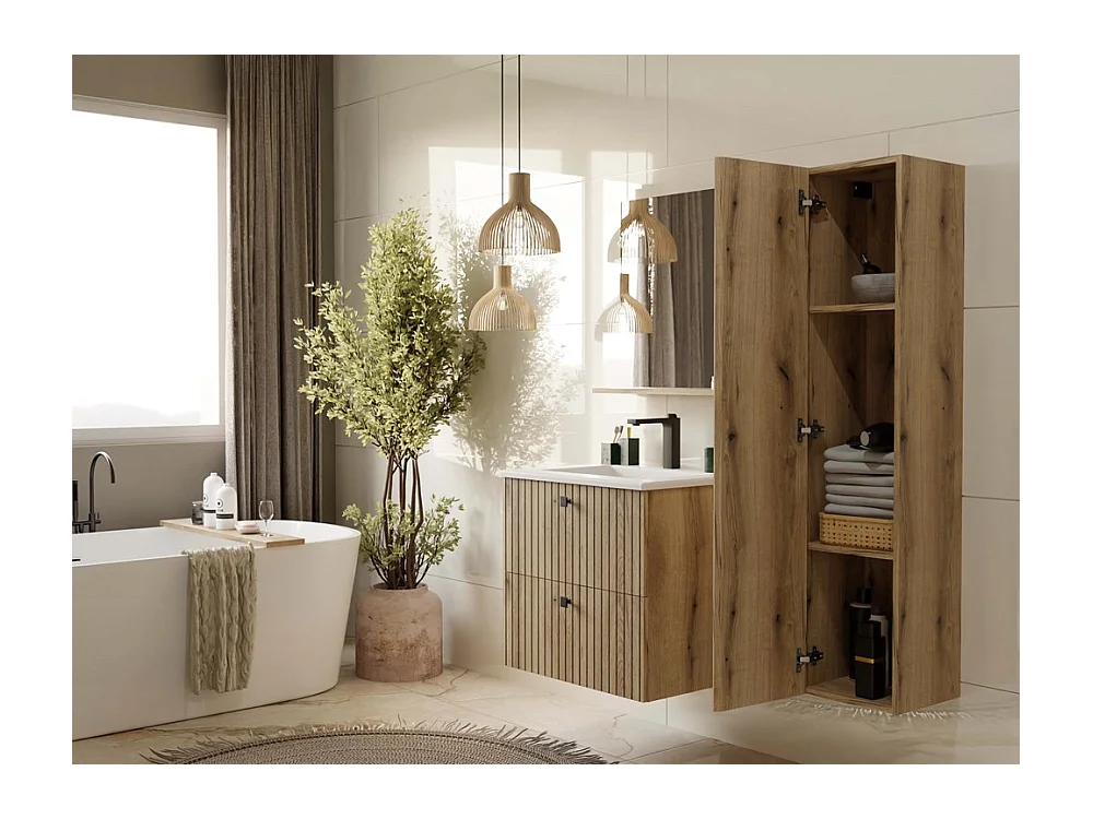 TIGO - Espejo de baño con estante tigo 60x61,5 cm