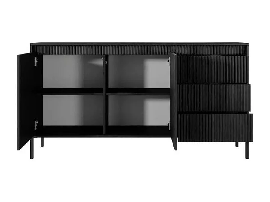 Sideboard Senso/Drehtüren/Schubladen/MDF/Schweiz