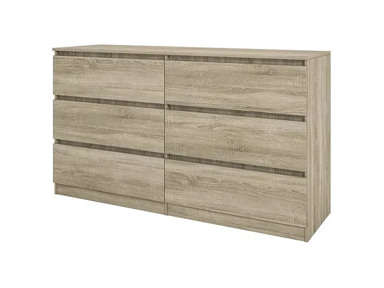 Sideboard Meta/Schubladen/Möbelplatte/Grau