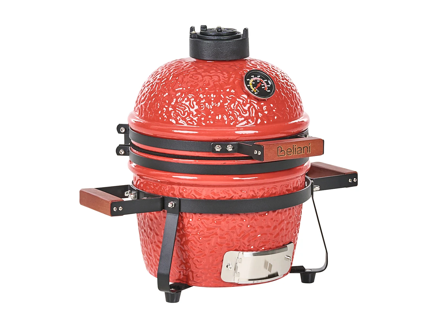 Mini barbecue au charbon de bois KAMADO Céramique Rouge