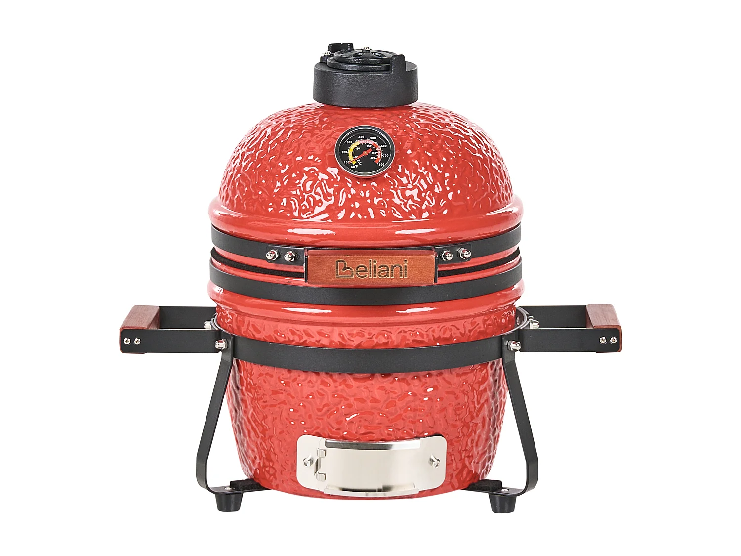 Mini barbecue au charbon de bois KAMADO Céramique Rouge