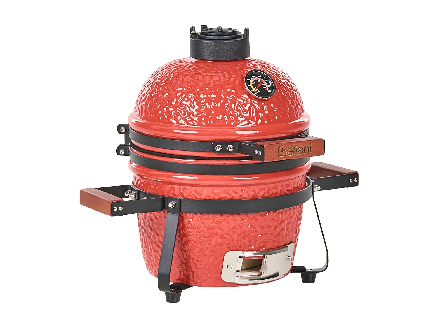 Mini barbecue au charbon de bois KAMADO Céramique Rouge