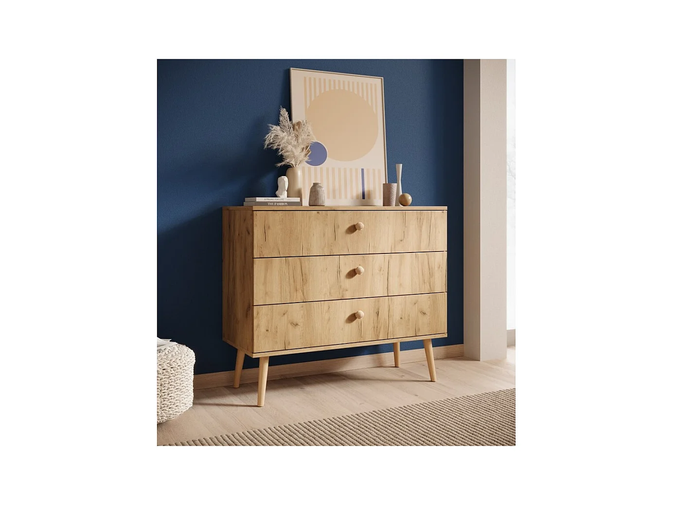 Sideboard Leni/Schubladen/Möbelplatte/Artisan