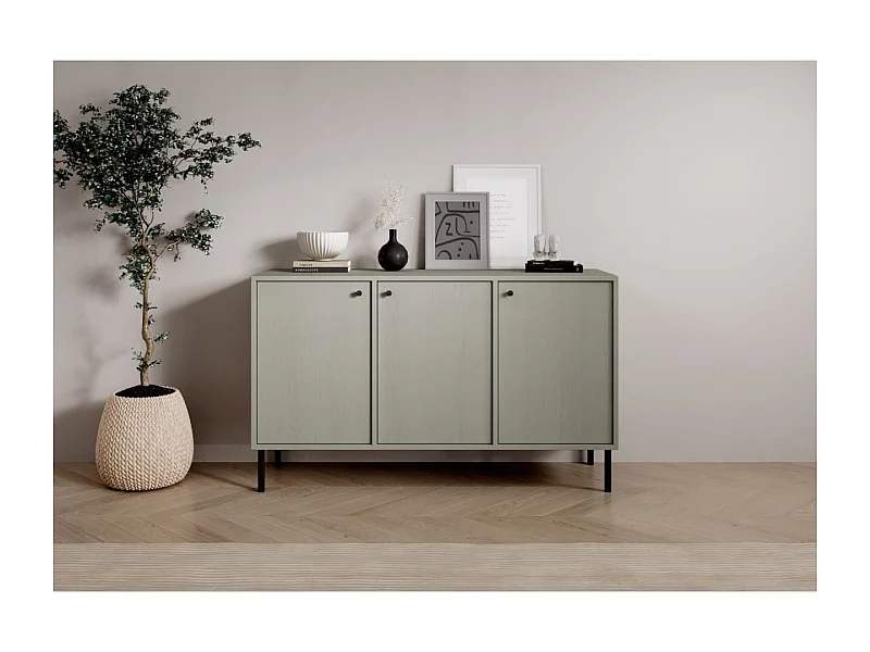 Buffet Tuli Store/portes tournantes/meuble supérieur/Vert