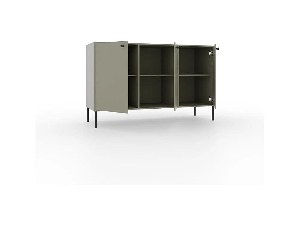 Credenza Tuli Store/porte girevoli/piano del mobile/Verde