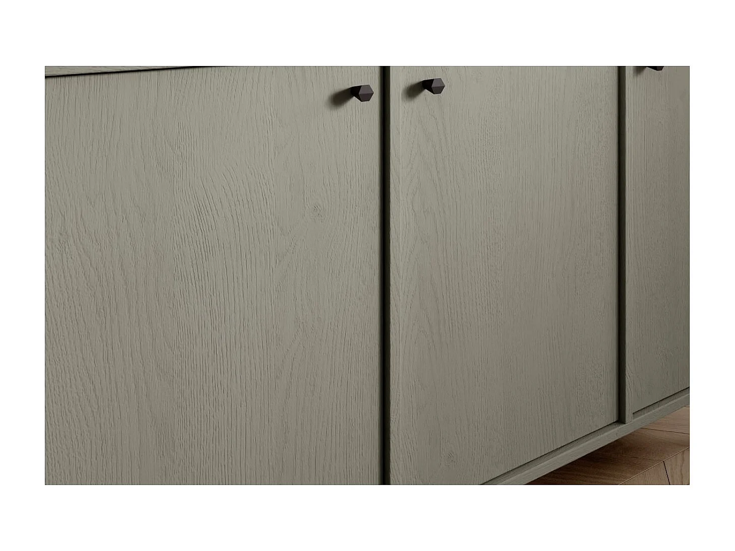 Credenza Tuli Store/porte girevoli/piano del mobile/Verde
