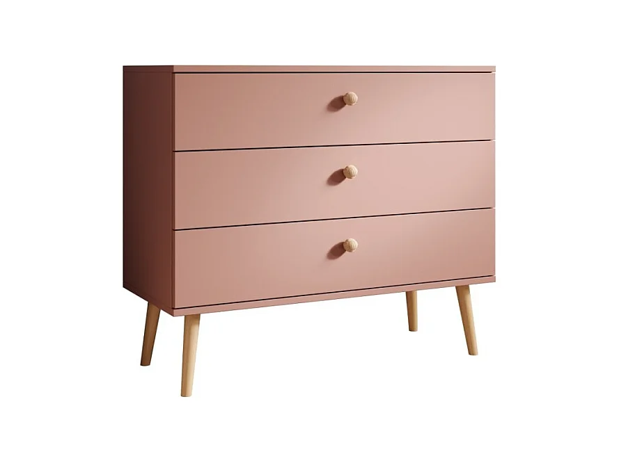 Sideboard Leni/Schubladen/Möbelplatte/Pink