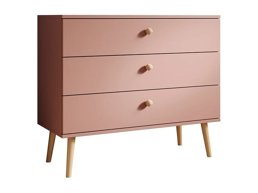 Sideboard Leni/Schubladen/Möbelplatte/Pink