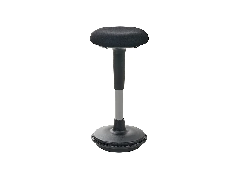 Tabouret oscillant ESTELL Tissu Noir