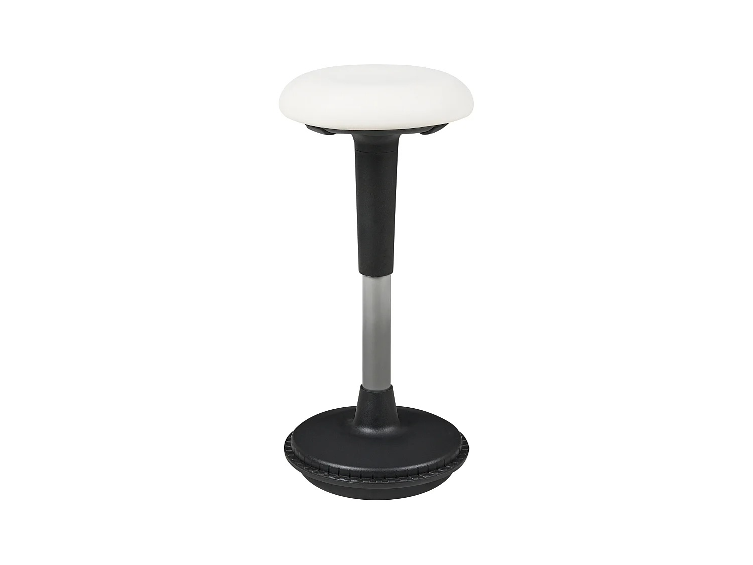 Tabouret oscillant ESTELL Cuir PU Blanc