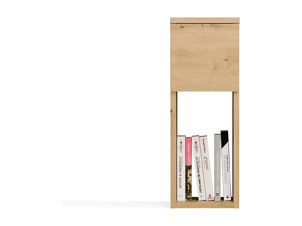 Szafka nocna GALAX 20/1S | Dąb Artisan | 20x30x55 cm | Nowoczesny stolik z szufladą