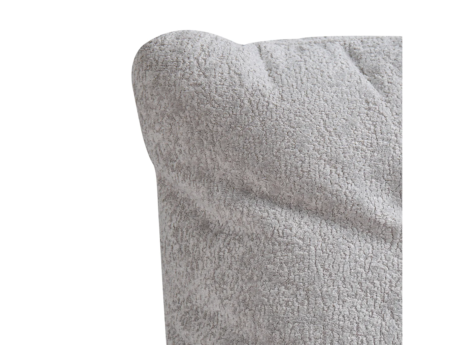 Chaise de bureau ALPINE Fourrure synthétique Gris