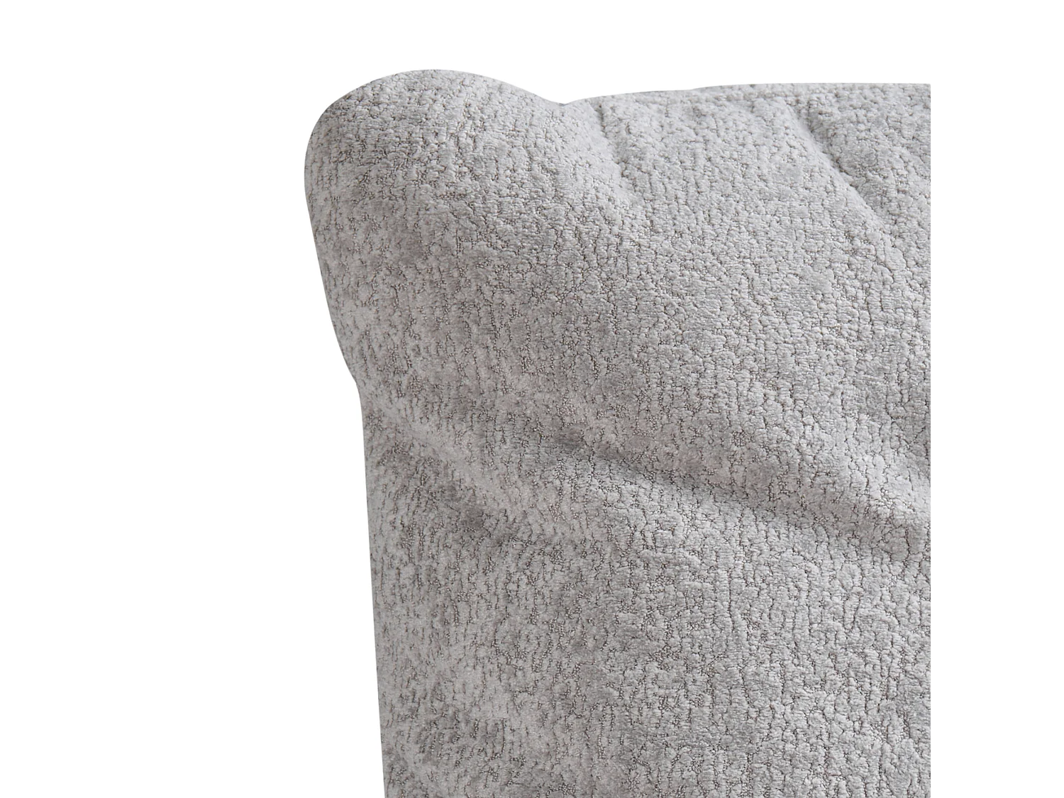 Chaise de bureau ALPINE Fourrure synthétique Gris