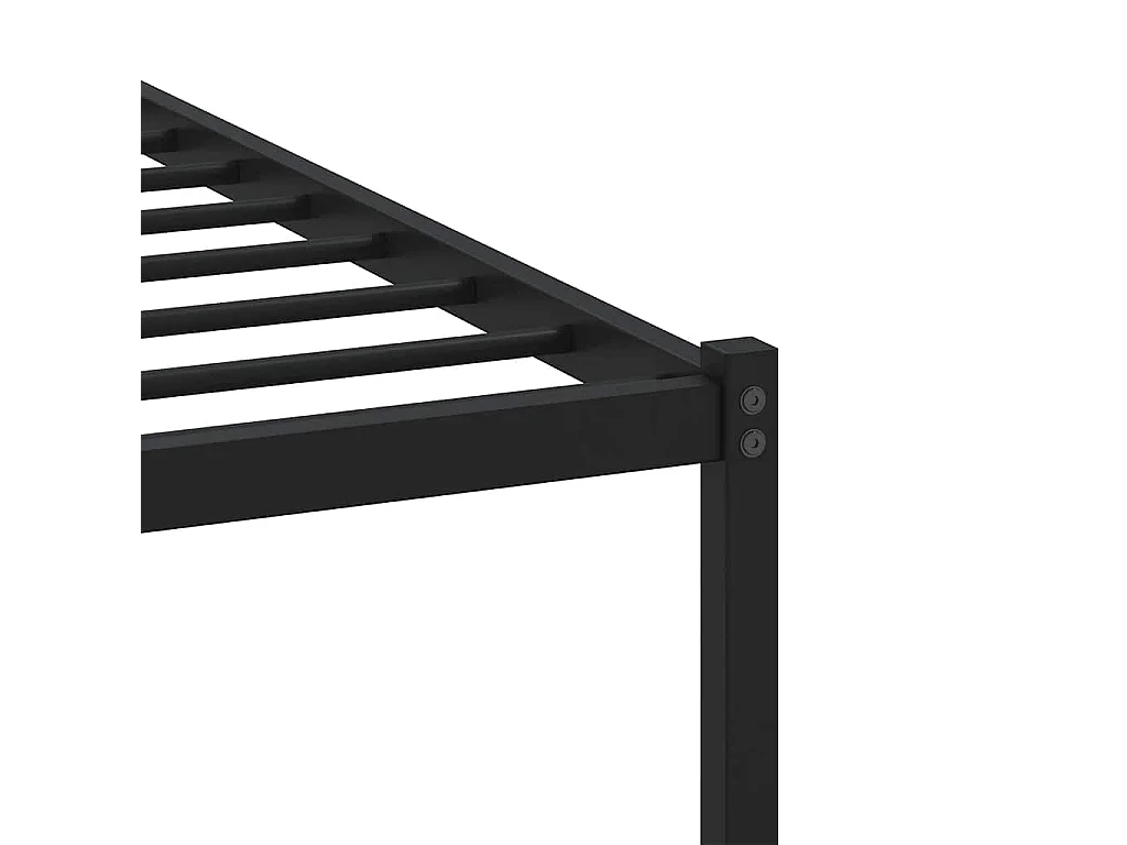 Cadre de lit sans matelas avec tête de lit 190x200 cm