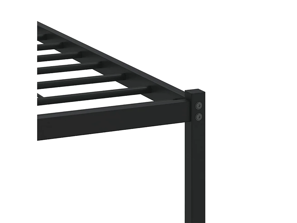 Cadre de lit sans matelas avec tête de lit 137x190 cm