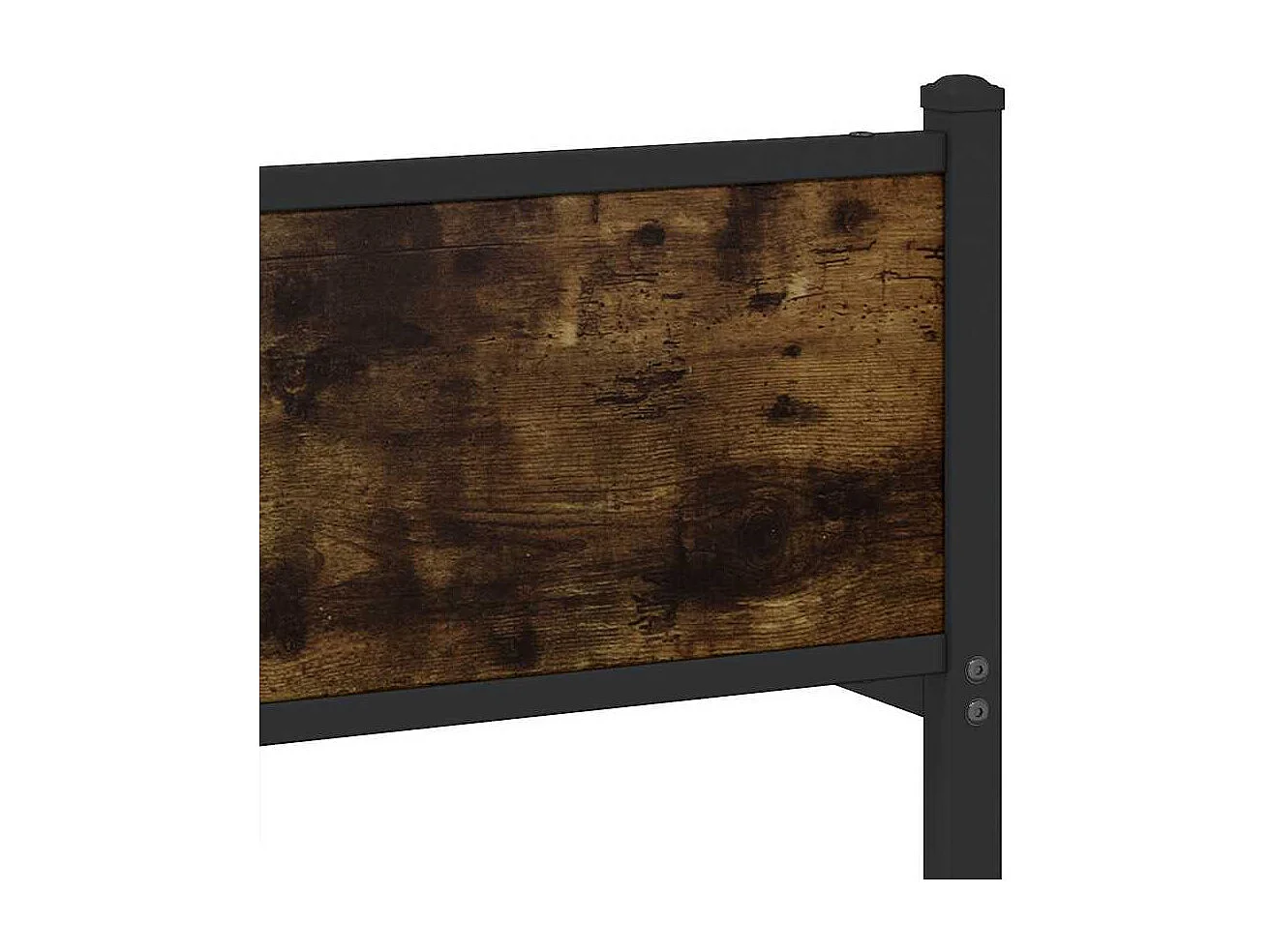 Giroletto senza Materaso in Metallo Rovere Fumo 183x213 cm