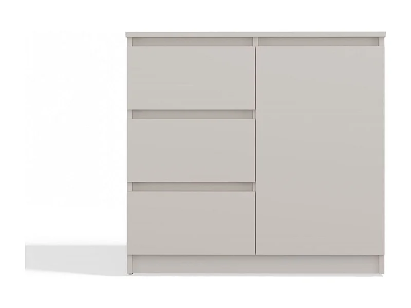 Komoda Malwa  1D3S | Kaszmir | 80x40x75 cm | 1 Drzwi, 3 Szuflady