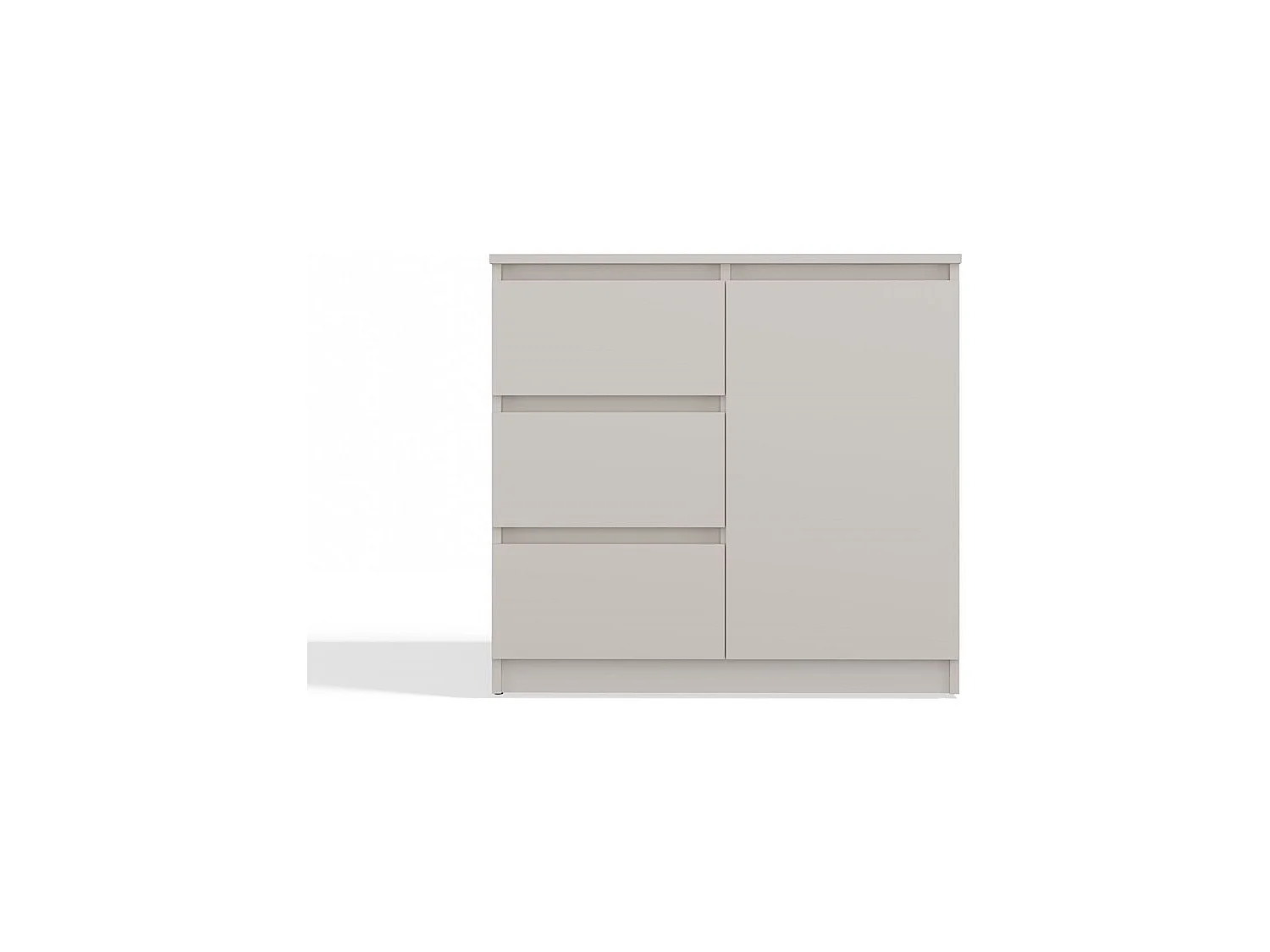 Komoda Malwa  1D3S | Kaszmir | 80x40x75 cm | 1 Drzwi, 3 Szuflady