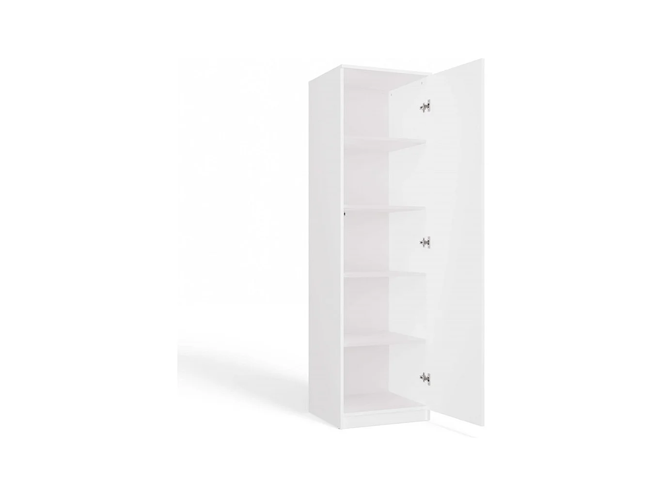 ESME - Armario sencillo con espejo para dormitorio - 50x50x180 - 1 puerta - Vestidor